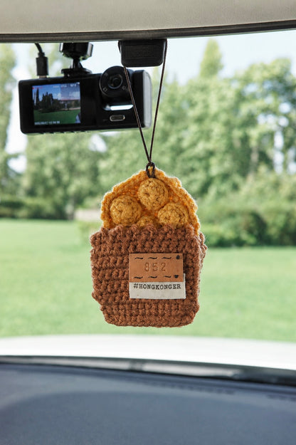 Mini Egg Waffle Ornament｜迷你雞蛋仔掛飾