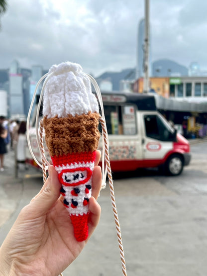 Soft Ice Cream Drawstring Pouch | 香滑軟雪糕索袋
