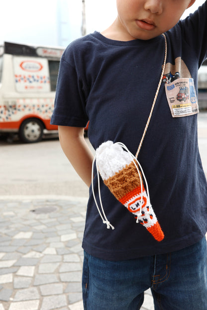 Soft Ice Cream Drawstring Pouch | 香滑軟雪糕索袋