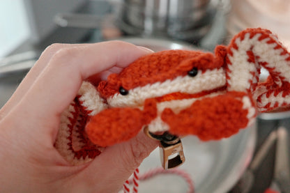 Hairy Crab AirTag Pouch DIY Pack | 爆膏大閘蟹材料包