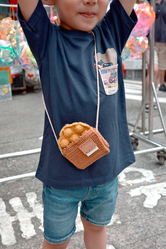 Egg Waffle Pouch DIY Pack | 雞蛋仔八達通套材料包