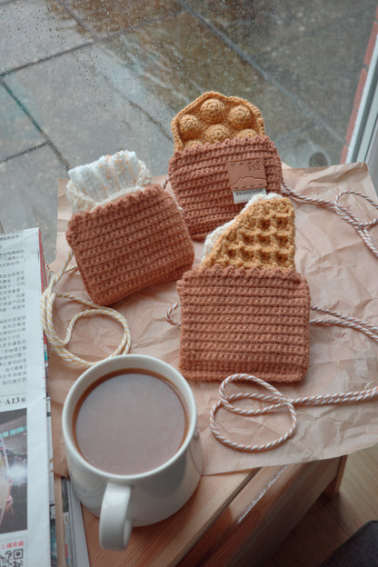 Hong Kong Style Waffle Pouch｜格仔餅八達通套