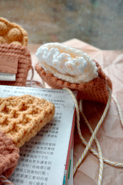 Nostalgic Candy and Coconut Wrap Pouch |  懷舊糖蔥餅八達通套