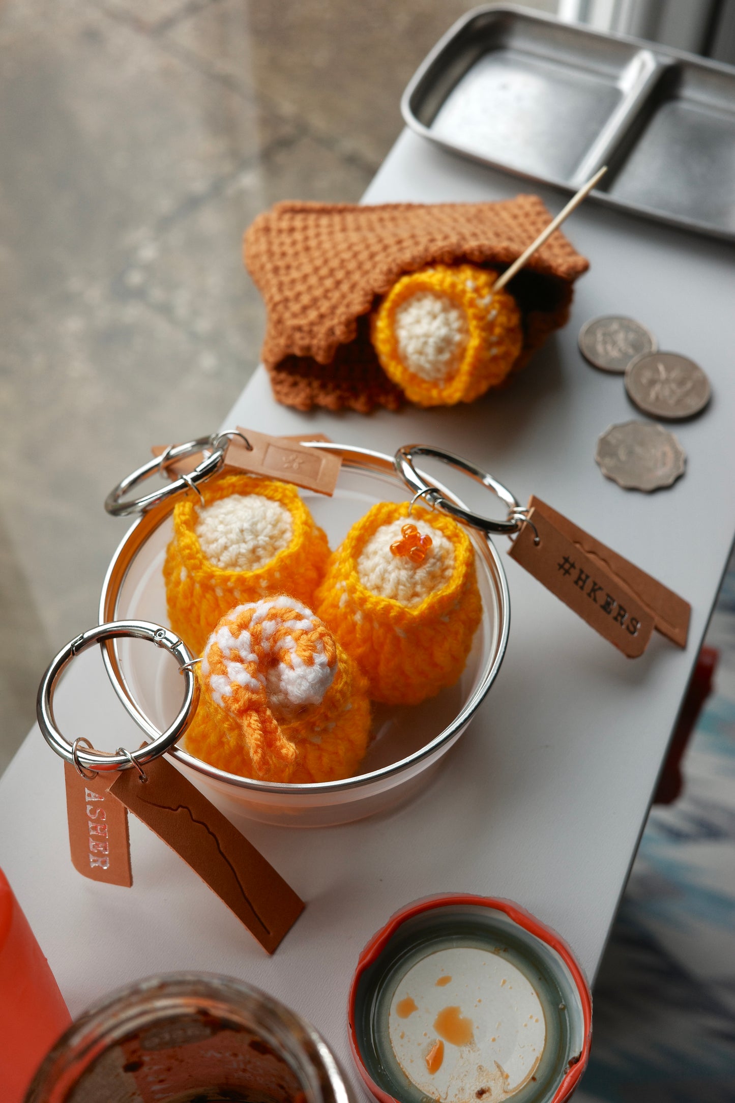 Prawn Siu Mai Bag Charm | 鮮蝦燒賣吊飾