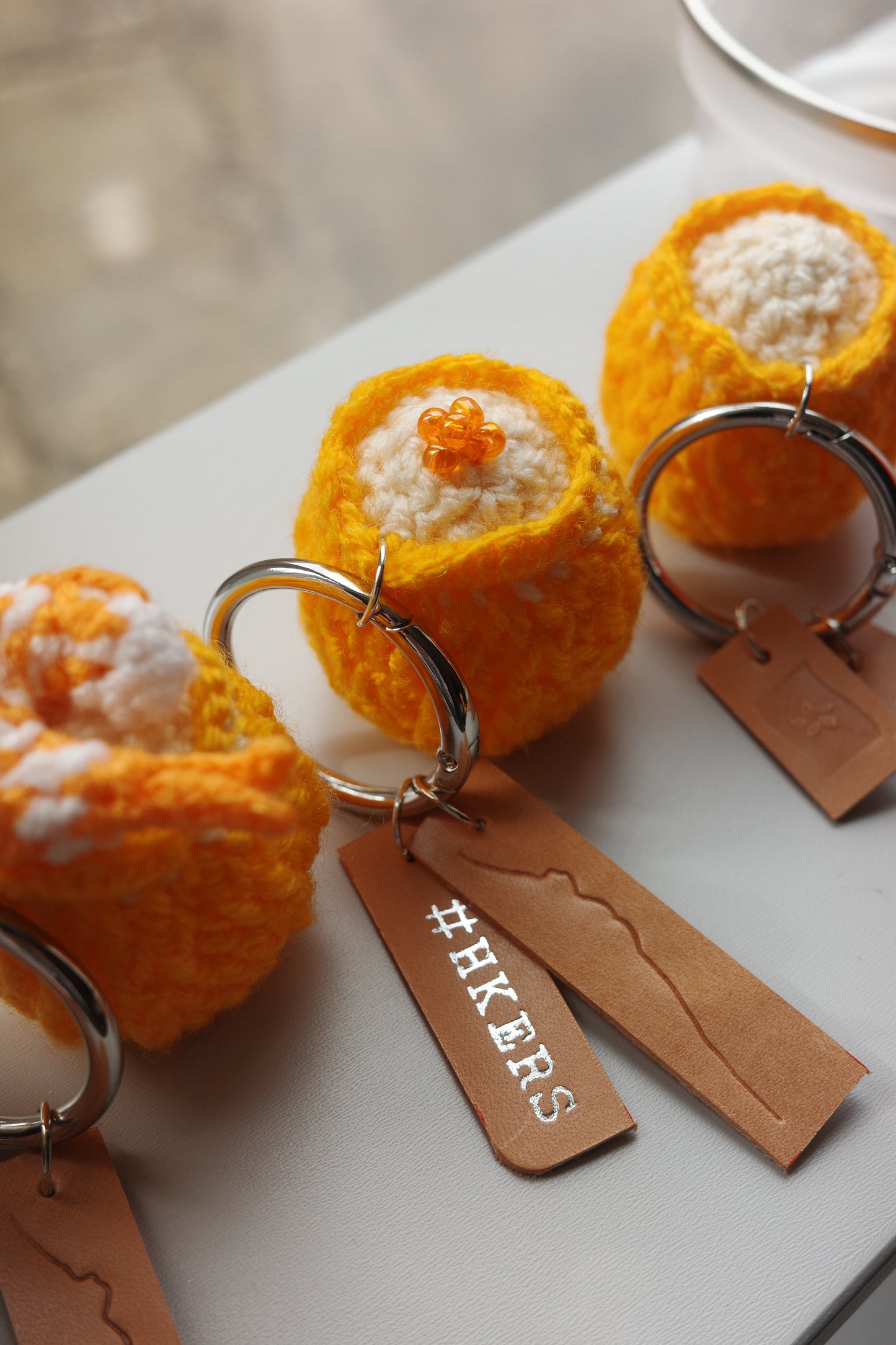 Ikura Siu Mai Bag Charm | 魚籽燒賣吊飾