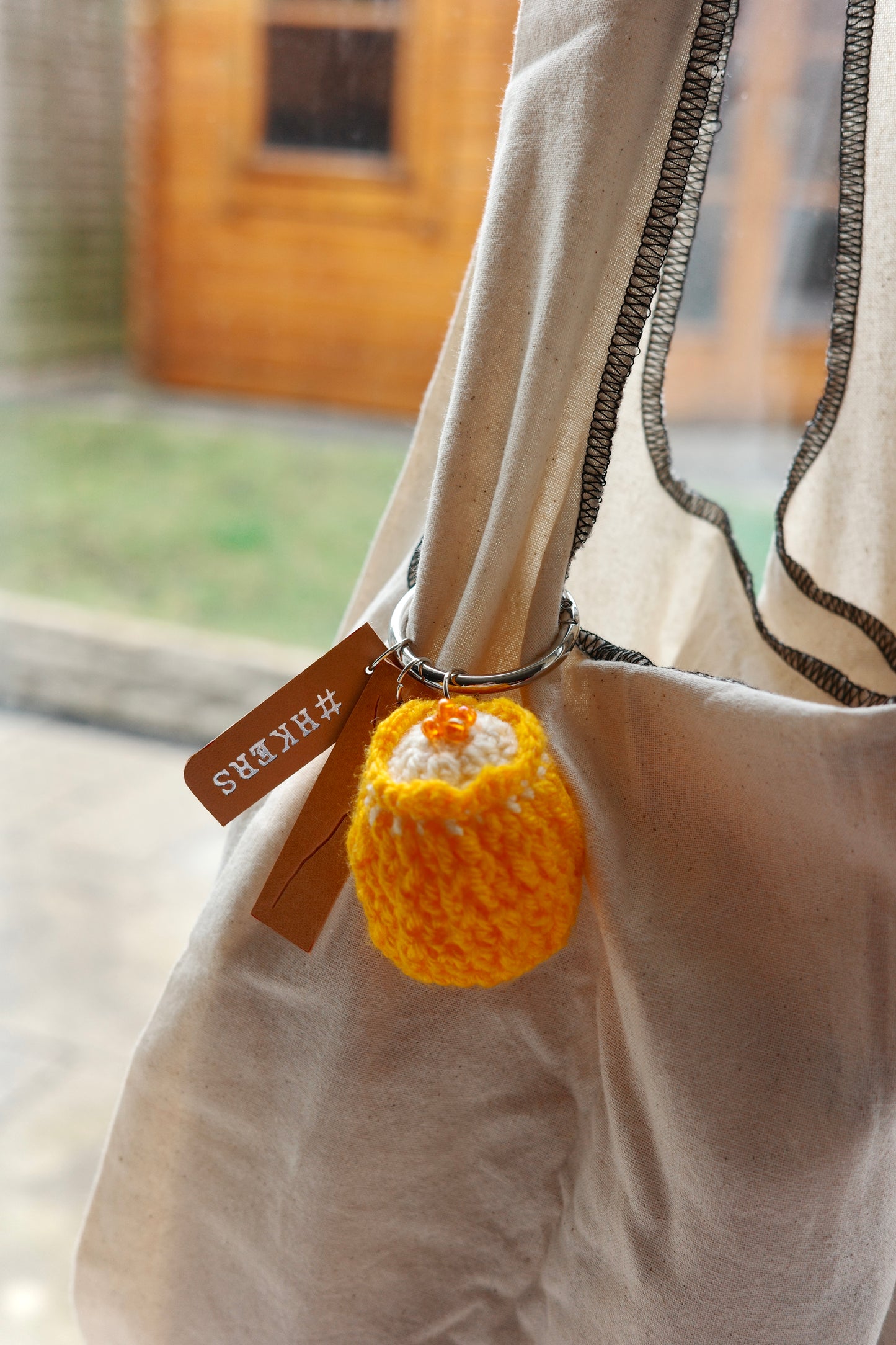 Ikura Siu Mai Bag Charm | 魚籽燒賣吊飾