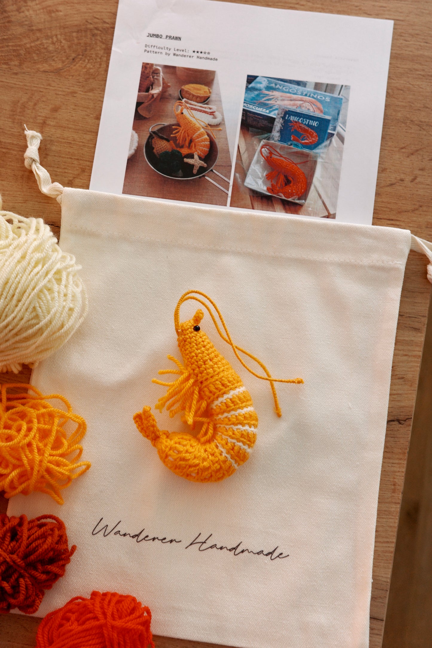 Jumbo Prawn DIY Pack | 珍寶大家蝦材料包