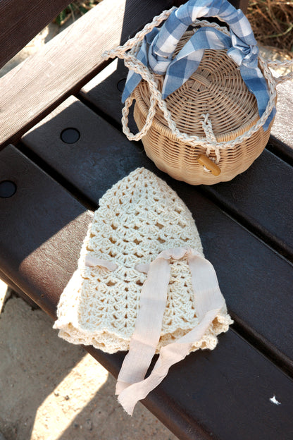 The English Summer Hat ｜英倫夏日通花帽
