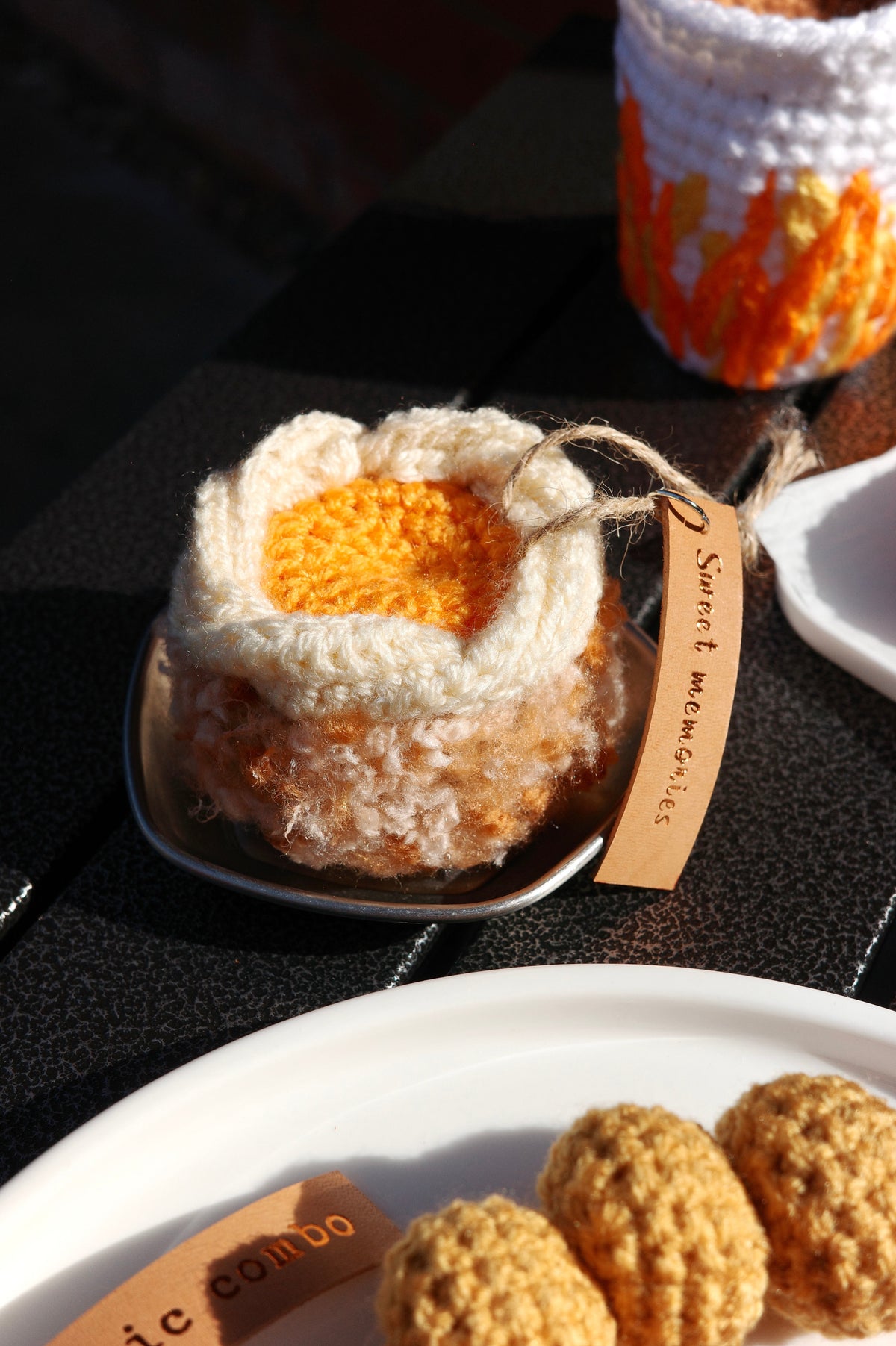 Apricot Jam Cake Ornament | 黃梅醬西餅掛飾