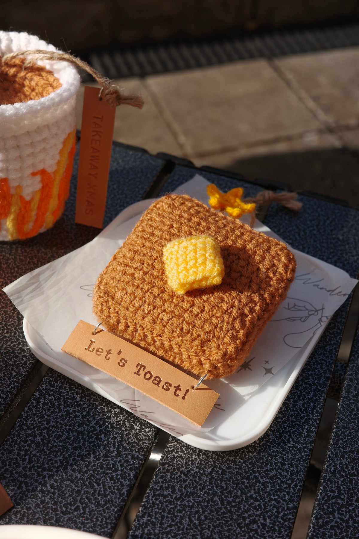 French Toast Ornament | 茶記西多士掛飾