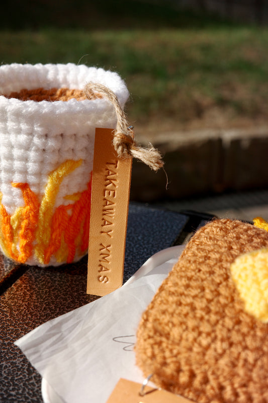 Takeaway Hot Beverage Ornament | 熱飲「行街」掛飾