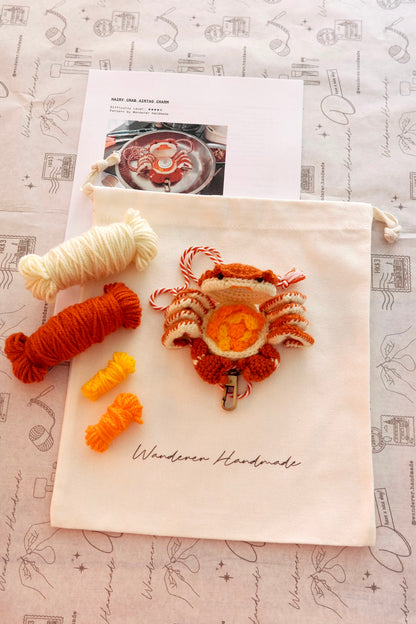Hairy Crab AirTag Pouch DIY Pack | 爆膏大閘蟹材料包
